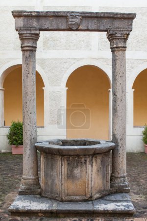Photo for Well of the courtyard, abbey - Royalty Free Image