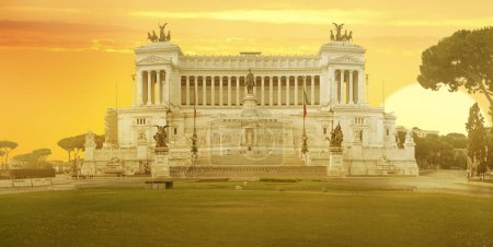 Photo for Victorian, Rome Altar of the Fatherland - Royalty Free Image