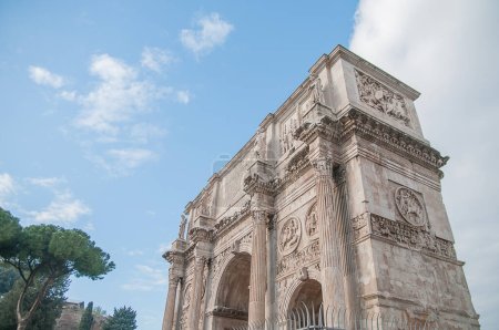 Téléchargez les photos : Arc de Constantin à Rome - en image libre de droit
