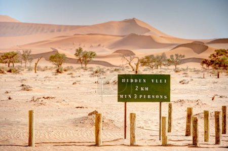 Foto de Namib Desert Dunes around Sossusvlei, HDR Image - Imagen libre de derechos