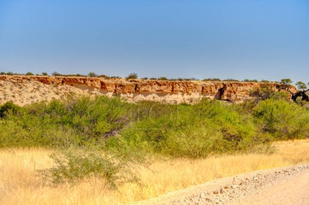 Foto de Auob River Valley, Kalahari, Namibia - Imagen libre de derechos