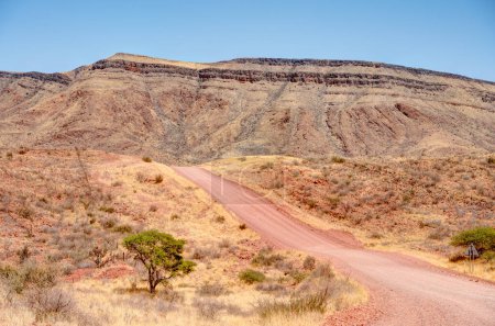 Téléchargez les photos : Col Tsaris, Namibie - Route de Mariental à Sossusvlei - en image libre de droit