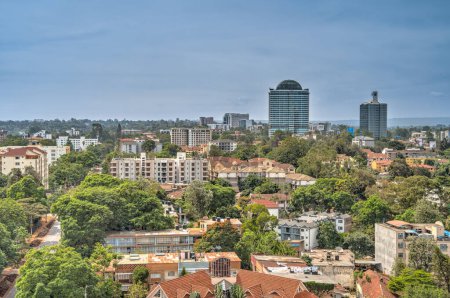 Foto de Nairobi, Kenia - Enero 2022: Lugares de interés en el clima soleado, HDR Image - Imagen libre de derechos