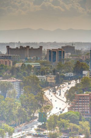 Photo for Nairobi, Kenya - January 2022 : Landmarks in sunny weather, HDR Image - Royalty Free Image