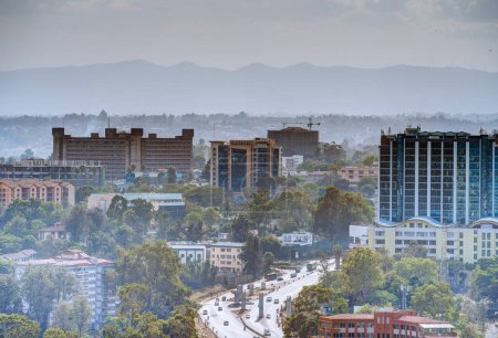 Photo for Nairobi, Kenya - January 2022 : Landmarks in sunny weather, HDR Image - Royalty Free Image