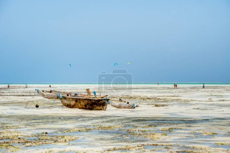 Téléchargez les photos : Plage de Jambiani, Côte Est de Zanzibar, Tanzanie - en image libre de droit