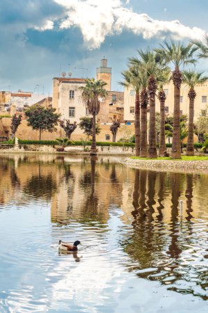 Foto de Fez, Marruecos - 22 de enero de 2020: hermosa vista de edificios históricos de la ciudad de Fez, Marruecos, mostrando su rico patrimonio arquitectónico - Imagen libre de derechos