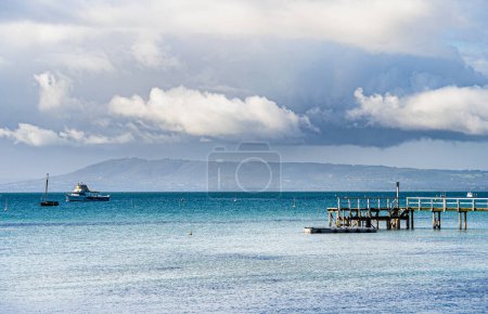 Photo for Scenic view of Mornington Peninsula in sunny weather, Australia - Royalty Free Image
