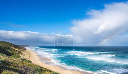 Blick auf die Halbinsel Mornington bei sonnigem Wetter, Australien