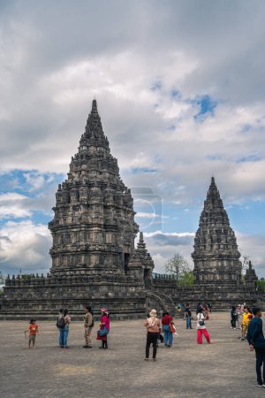 Photo for Ancient Prambanan Temple in Java, Indonesia, HDR Image - Royalty Free Image