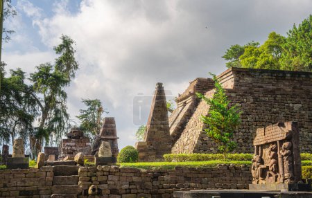 Photo for Sukuh Temple, Java, Indonesia, HDR Image - Royalty Free Image