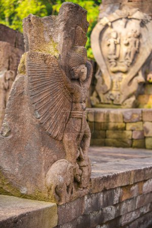 Téléchargez les photos : Temple Sukuh, Java, Indonésie, HDR Image - en image libre de droit
