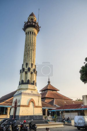 Photo for Surakarta, Indonesia - July 2, 2023: Historical landmarks in summertime, HDR Image - Royalty Free Image