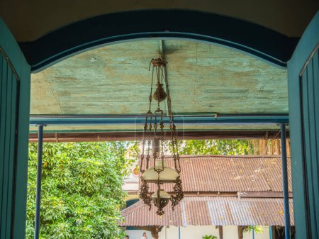 Photo for Surakarta, Indonesia - July 1, 2023 : Kraton in sunny weather, HDR Image - Royalty Free Image