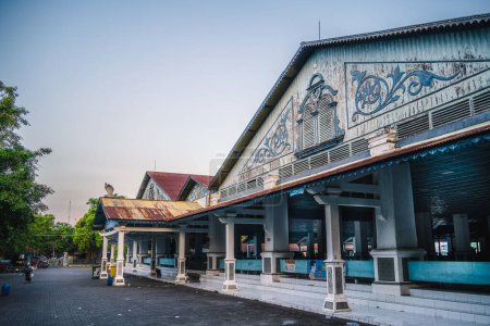 Photo for Surakarta, Indonesia - July 2, 2023: City historical landmarks in summertime, HDR Image - Royalty Free Image