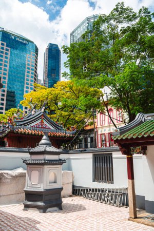 Photo for Singapore - July 1 2023 : Chinatown District in Sunny Weather, HDR Image - Royalty Free Image
