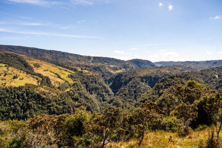 Photo for Scenic view of Purace National Park in Cauca, Colombia - Royalty Free Image