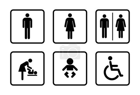 Gemeinsame Toilettensymbole festgelegt
