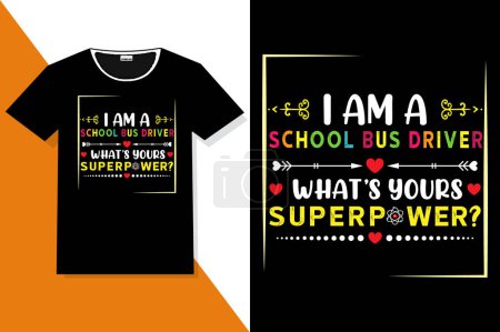 Téléchargez les illustrations : Teacher t-shirt design ou Teacher typographie t-shirt - en licence libre de droit