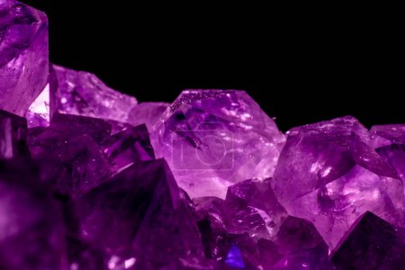 Amethyst is a beautiful stone with beautiful and large crystals.