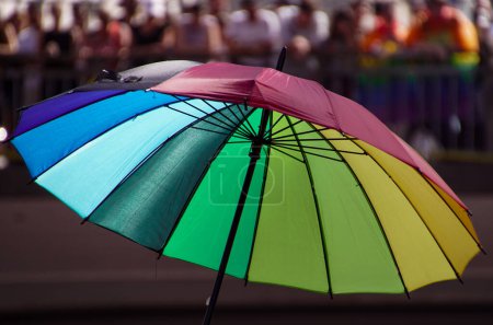 Photo for Close up of a colorful umbrella - Royalty Free Image