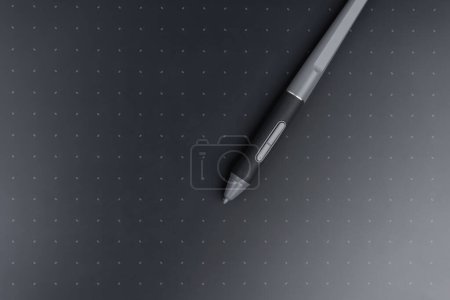 Photo for Cropped view of drawing tablet and stylus - Royalty Free Image