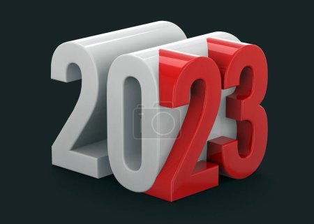 Foto de Feliz año nuevo 2023 - Imagen libre de derechos