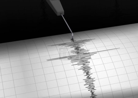 The Seismograph - 3D render