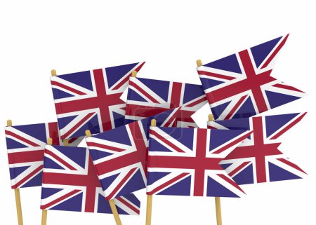 Foto de Bandera del Reino Unido - Imagen libre de derechos
