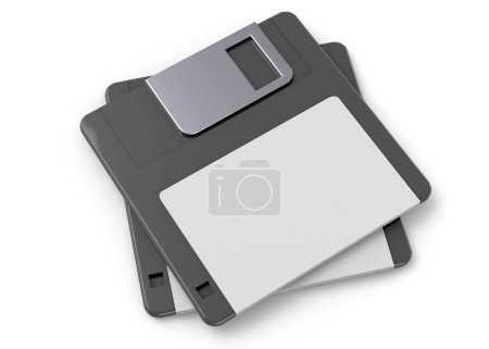Photo for Floppy Disk - 3D render - Royalty Free Image