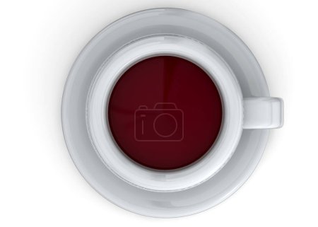 Téléchargez les photos : Tasse de café - 3D - en image libre de droit