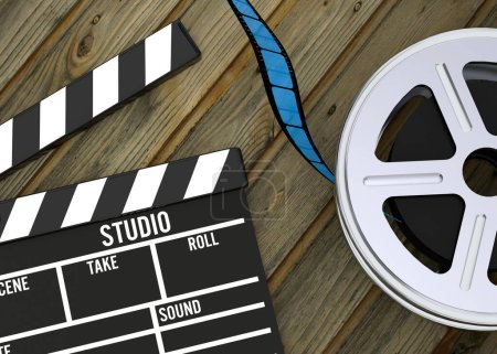 Photo for Cinema Entertainment - 3D render - Royalty Free Image