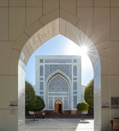 Téléchargez les photos : Ouzbékistan, Tachkent. Mosquée bleue. Mosquée mineure - en image libre de droit