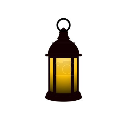 Téléchargez les illustrations : Vieille lanterne antique, alimentée par le kérosène, illustration vectorielle d'une sensation rétro chaleureuse et nostalgique, parfaite pour ajouter une touche classique à un projet de design d'art vintage. - en licence libre de droit