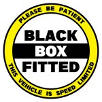 Please Be Patient - Black Box Fitted - Car Auto Design