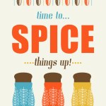 Time To Spice Things Up - Kitchen Cafe Restaurant Poster Art  