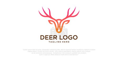 Deer Head Logo Design