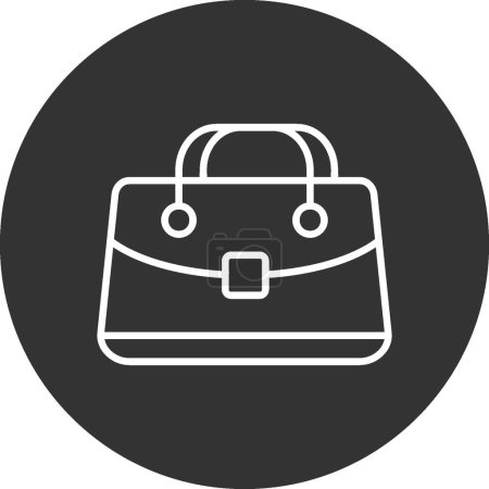 Téléchargez les illustrations : Handbag Creative Icons Desig - en licence libre de droit