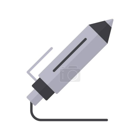 Ilustración de Light Pen Creative Icons Desig - Imagen libre de derechos