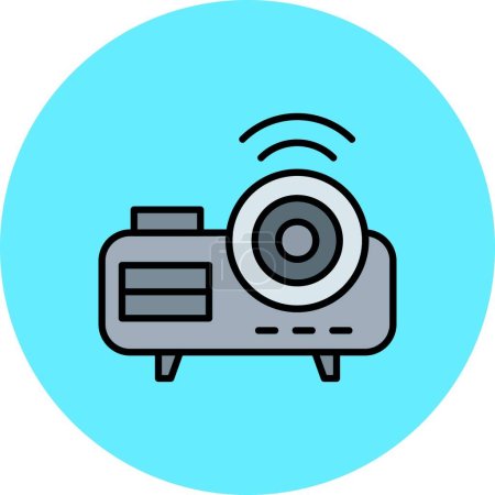 Photo for Projector Creative Icons Desig - Royalty Free Image