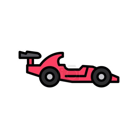 F1 Car Creative Icons Desig