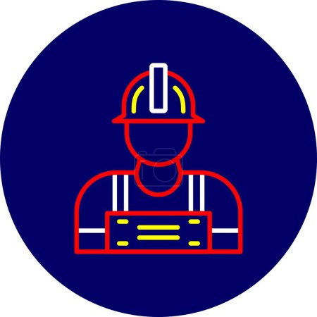 Illustration for Electrician Creative Icons Desig - Royalty Free Image