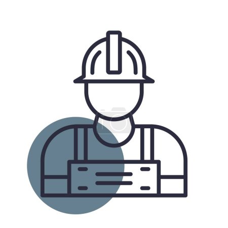 Illustration for Electrician Creative Icons Desig - Royalty Free Image