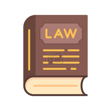 Ilustración de Libro de leyes iconos creativos Desig - Imagen libre de derechos