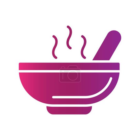Illustration for Soup Creative Icons Desig - Royalty Free Image