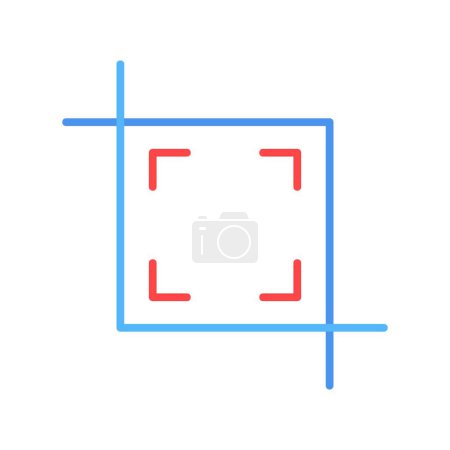 Photo for Crop Creative Icons Desig - Royalty Free Image