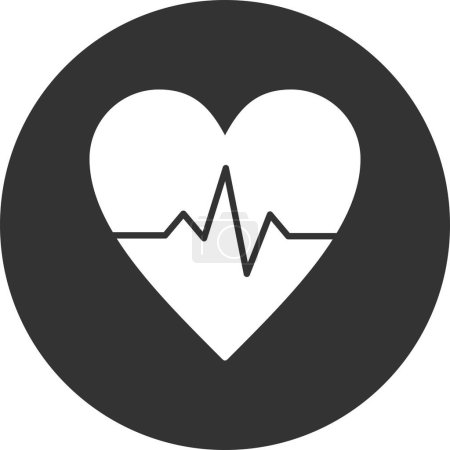 Photo for Heart Rate Creative Icons Desig - Royalty Free Image