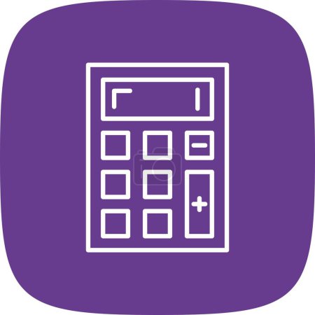 Illustration for Calculator Creative Icons Desig - Royalty Free Image