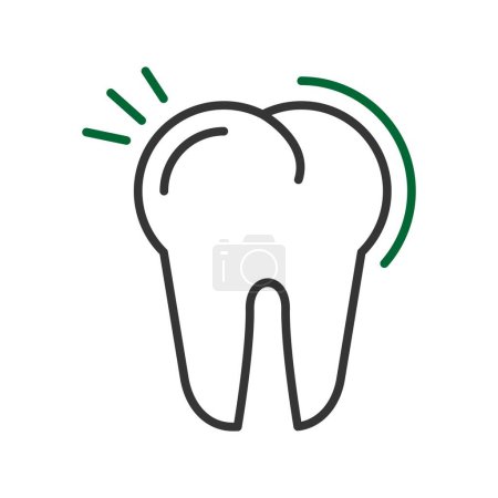 Ilustración de Toothache Creative Icons Desig - Imagen libre de derechos