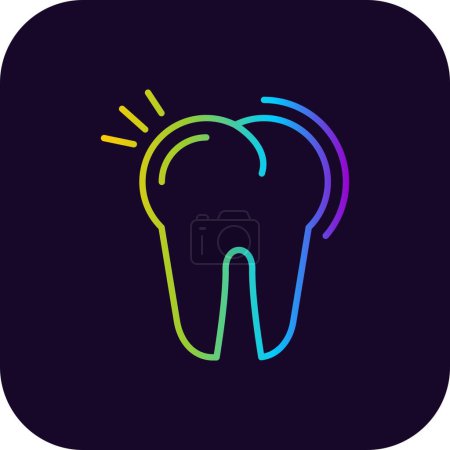Ilustración de Toothache Creative Icons Desig - Imagen libre de derechos